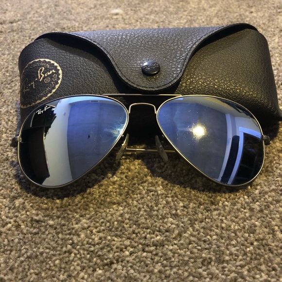 Ray-Ban Men’s Silver Aviators - Picture 1 of 5